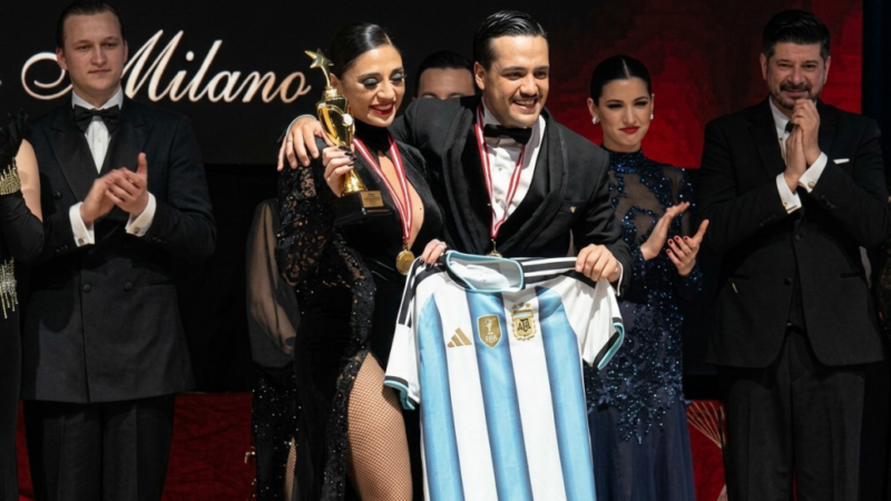 Dos mendocinos se consagraron campeones en la Copa Mundial de Tango en Estambul