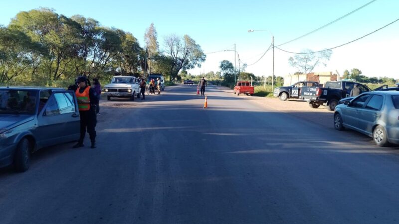 Quiso evitar un control policial y lo atraparon en barrio El Molino