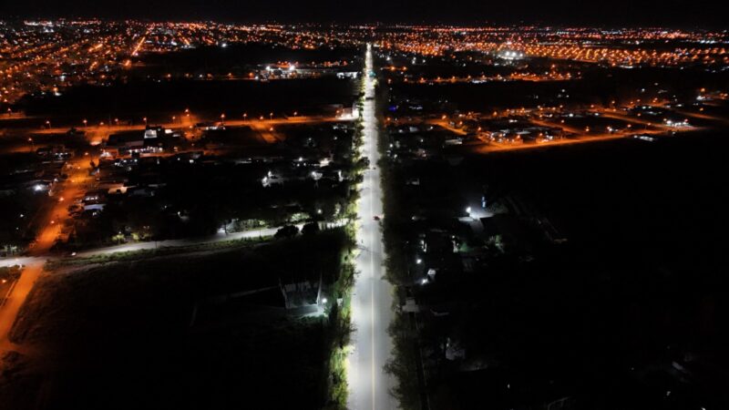 Nuevas luces Led en distintas avenidas de San Rafael