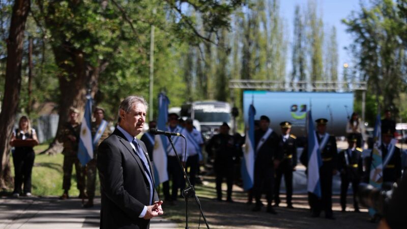 Gasoducto: Omar Félix anunció que la obra está por finalizar y pidio apoyo a la provincia para extenderlo hasta la Villa 25 de Mayo