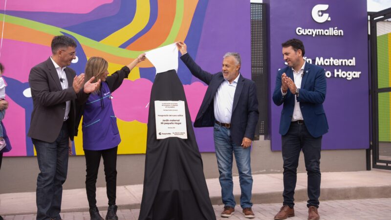 Nuevo edificio, más oportunidades: quedó inaugurado el jardín “Mi Pequeño Hogar” en Guaymallén