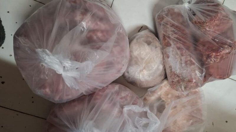 La Policía Rural decomisó más de 28 kilos de carne en mal estado en San Rafael