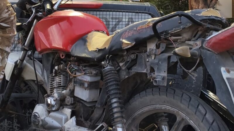 Secuestran dos motos en operativo de alto impacto en la vía pública