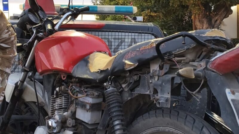 Secuestran dos motos en operativo de alto impacto en la vía pública