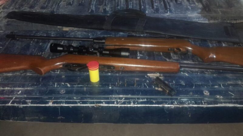 Secuestraron dos armas en patrullajes preventivos
