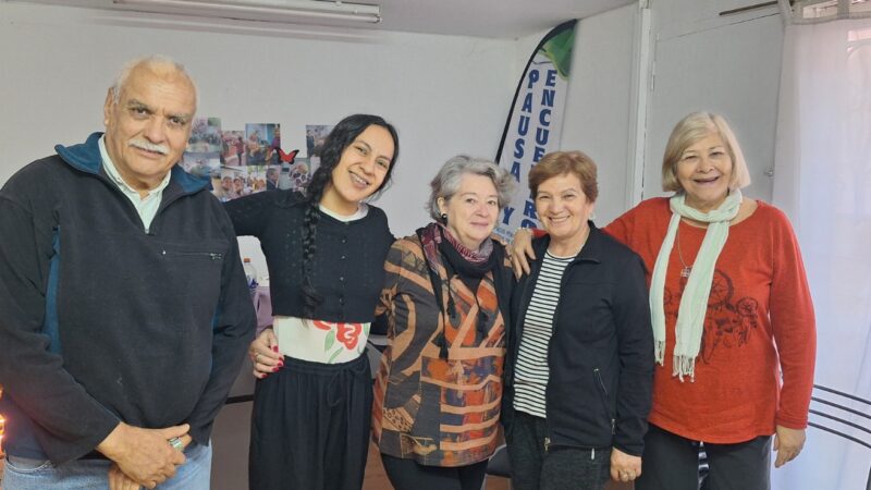 Comenzó el taller de canto para adultos mayores