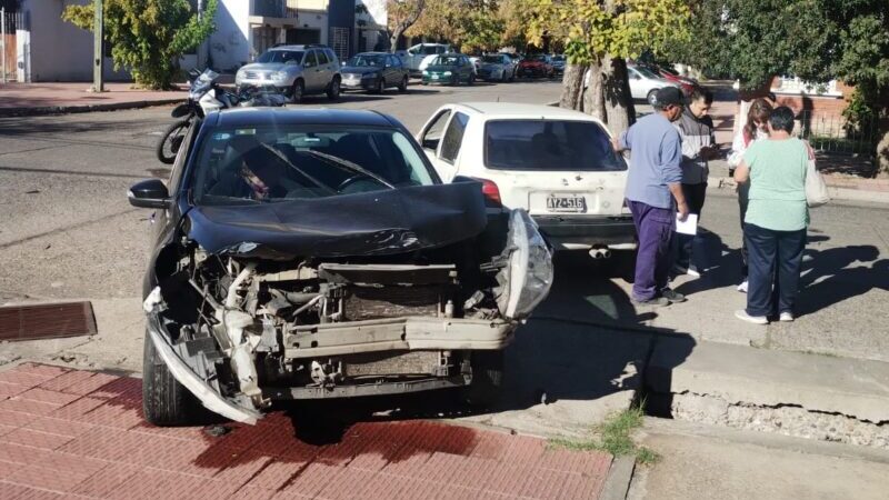 Violento choque en Santa Fe y Avellaneda