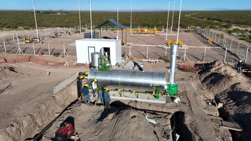 Gasoducto: avanzan los trabajos de interconexión y la obra ingresó en su recta final