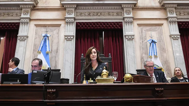 Victoria Villarruel desafía la motosierra de Javier Milei y otorga un plus salarial en el Senado