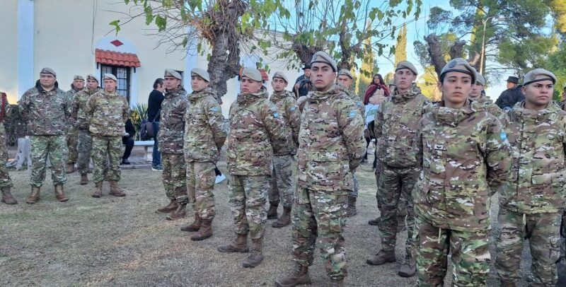 El municipio de San Rafael acompañó al ejército argentino en su 216° aniversario