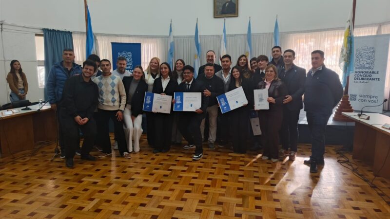El HCD reconoció a sanrafaelinos destacados por su esfuerzo, trayectoria y logros