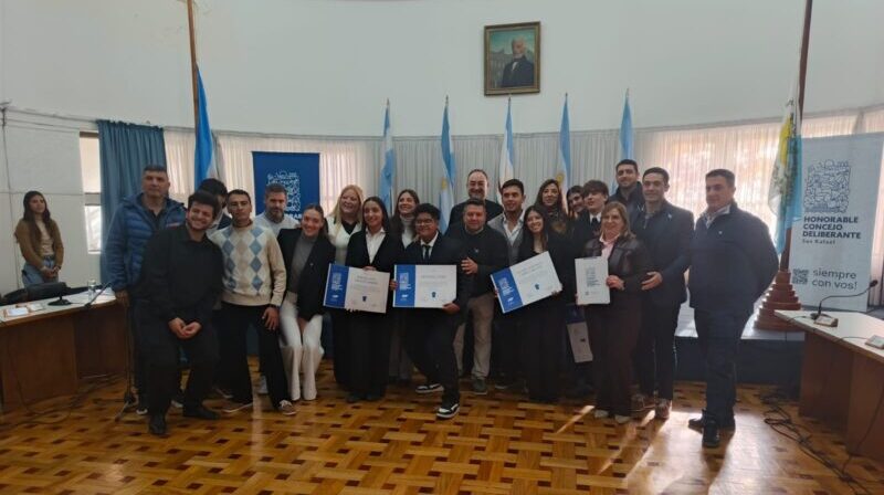 El HCD reconoció a sanrafaelinos destacados por su esfuerzo, trayectoria y logros
