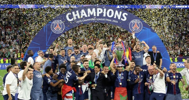 Champions, otra vez: PSG le ganó a Arsenal y es bicampeón de Europa