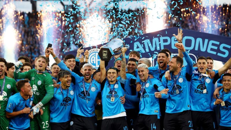 Belgrano histórico campeón del Apertura