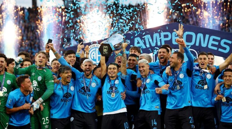 Belgrano histórico campeón del Apertura