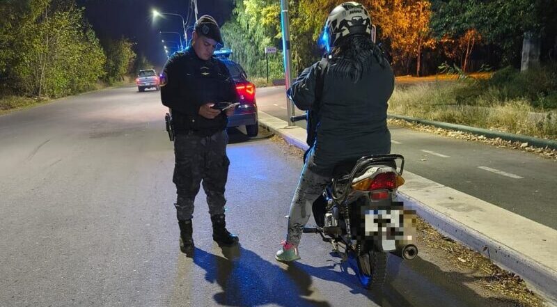 Motociclista detenido con 2,03 g/l. de alcohol en sangre