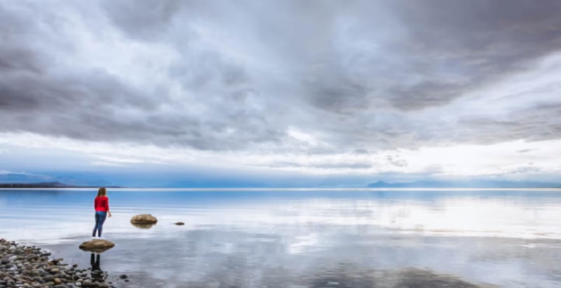 El pueblo escondido en la Patagonia que tiene el segundo lago más grande de Sudamérica