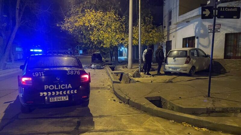 Dos motociclistas heridos luego de un violento choque