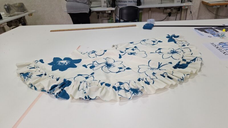 Polo Textil: taller intensivo de confección de falda plato