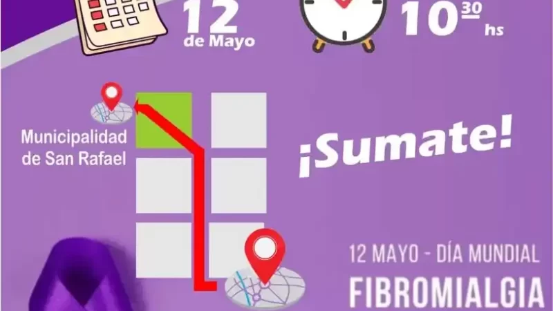 Caminata por el Día Mundial de la Fibromialgia