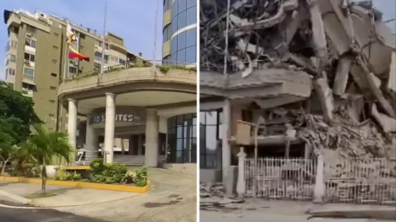 Imágenes satelitales del antes y el después muestran la devastación causada por el doble terremoto en Venezuela