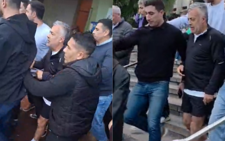 Cornejo fue insultado después de votar en las elecciones de la UNCuyo