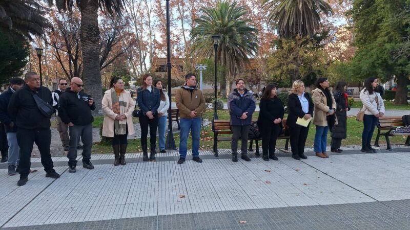 La plaza San Martín recibió el homenaje a 9 años de la «Tragedia de la Cuesta»