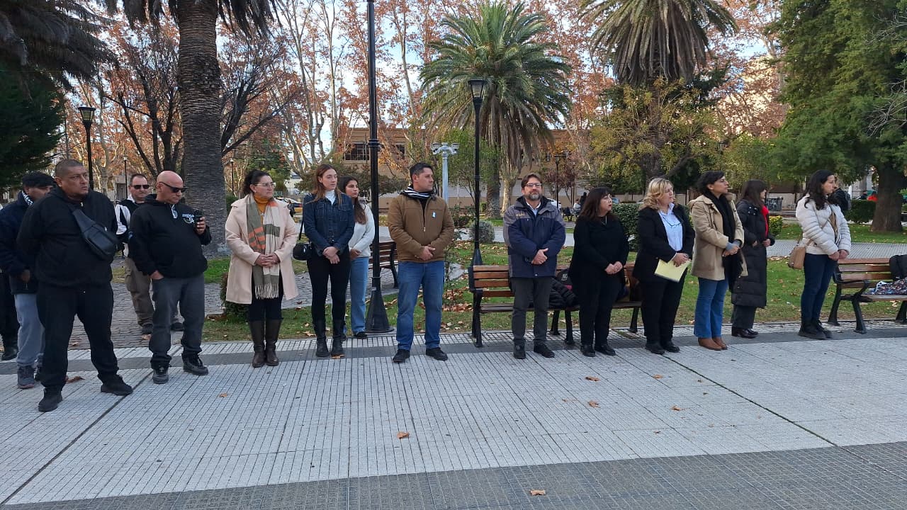 La plaza San Martín recibió el homenaje a 9 años de la «Tragedia de la Cuesta»