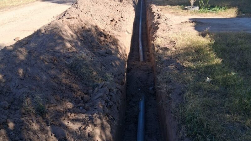 El municipio sigue ampliando redes de agua potable y ahora avanza con una nueva obra en Real del Padre