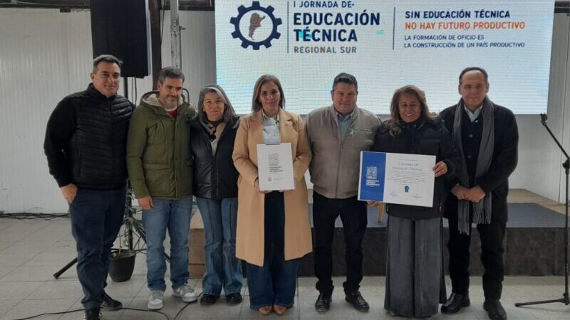 El Concejo Deliberante distinguió la Primera Jornada de Educación Técnica Regional Sur