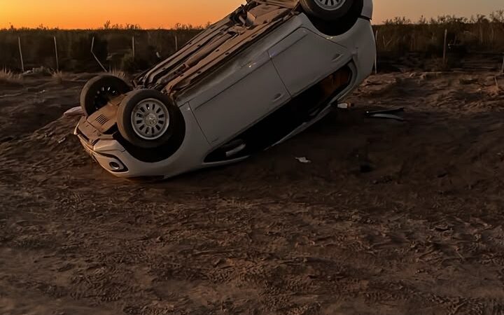 Tragedia en la Ruta 7, un hombre murió y tres personas resultaron heridas tras un vuelco