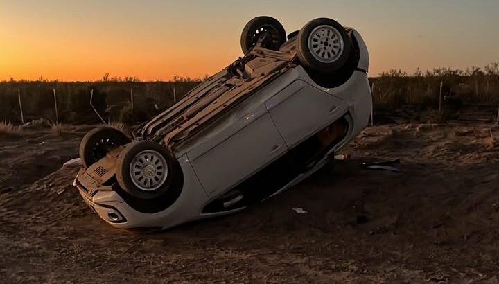 Tragedia en la Ruta 7, un hombre murió y tres personas resultaron heridas tras un vuelco