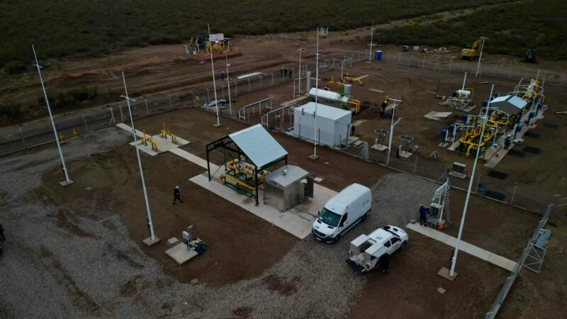 Últimos detalles: el gasoducto se inaugura la próxima semana