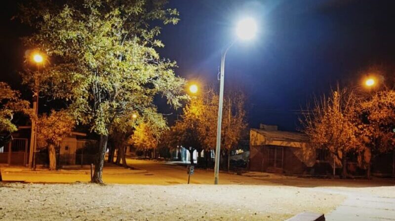 Nuevas luminarias Led en la plazoleta Roberto Órdenes