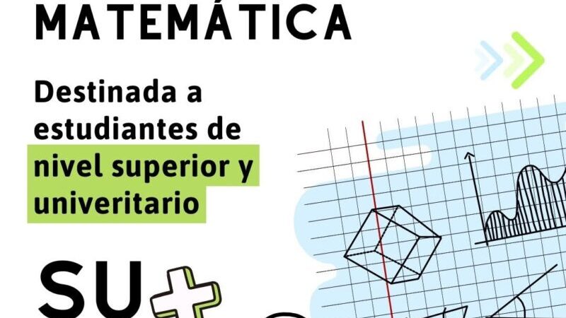 Se vienen las primeras olimpíadas de matemática de San Rafael para estudiantes de nivel superior