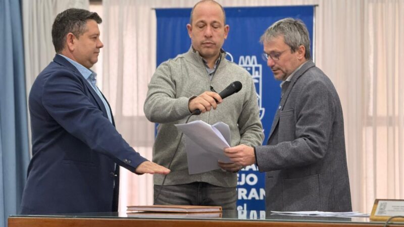 El concejal Néstor Ojeda fue elegido vicepresidente primero del Concejo Deliberante