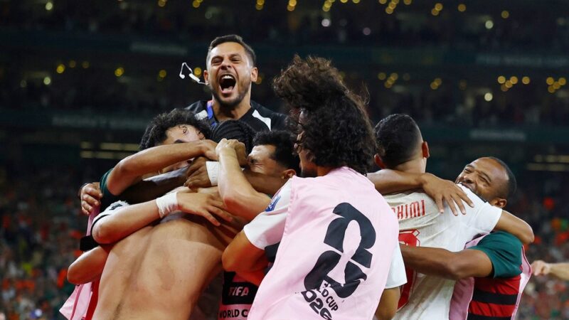 Otro golpe mundial, Marruecos eliminó a Países Bajos