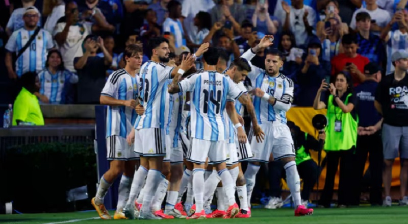 Argentina le ganó 3 a 0 Islandia en el amistoso pre-Mundial 2026