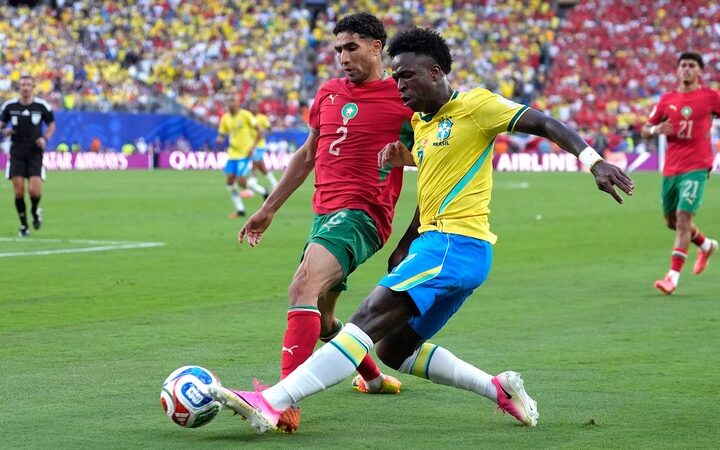 Brasil empató con Marruecos 1 a 1 en el debut del Mundial