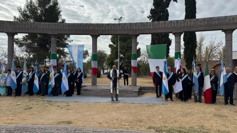 El municipio acompañó los actos por el 80 aniversario de la República Italiana