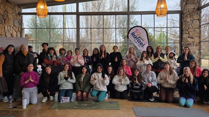 Respira San Rafael: jornada de yoga y bienestar en la Villa 25 de Mayo