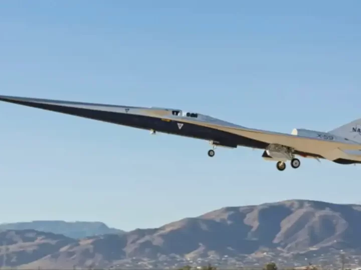 Avión supersónico X-59 de la NASA: planea unir Londres y Nueva York en 3 horas en su primer vuelo de junio