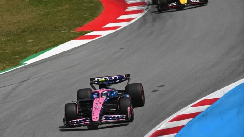 Colapinto, 10° en la primera práctica del Gran Premio de Barcelona de la Fórmula 1
