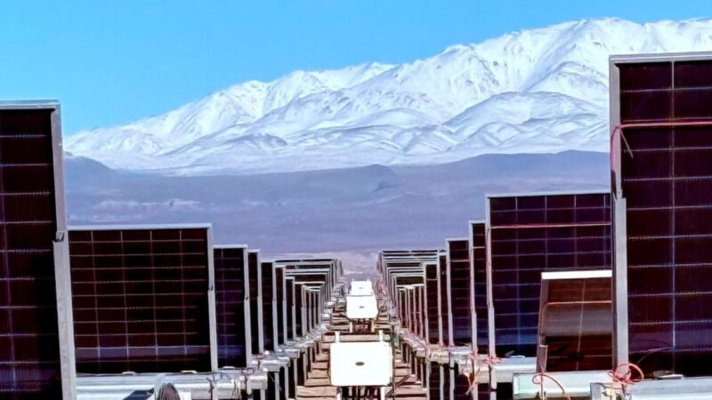 Mendoza se acerca a los 800 MW de energía solar instalada con la entrada en operación plena del Parque Solar San Rafael