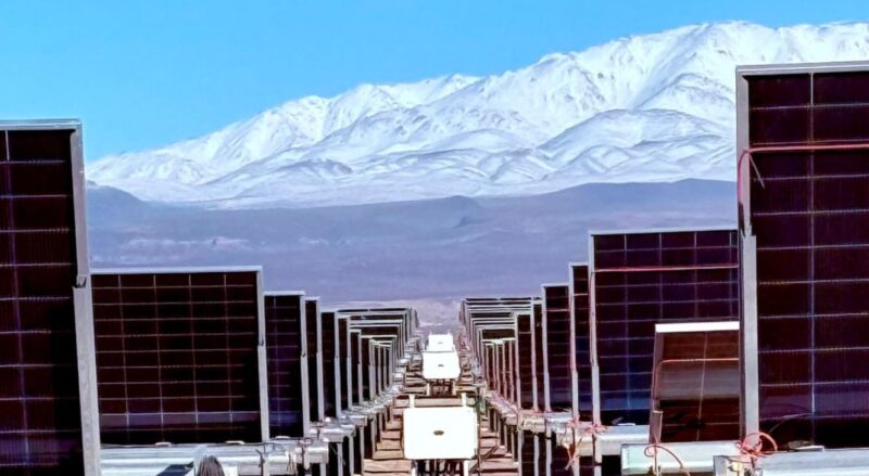 Mendoza se acerca a los 800 MW de energía solar instalada con la entrada en operación plena del Parque Solar San Rafael