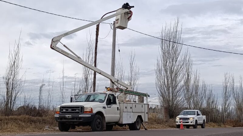El municipio instala nuevas luces Led en la traza de Juan XXIII