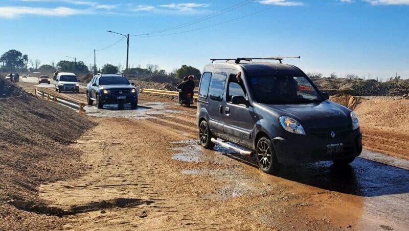 Tras las obras ejecutadas por el municipio, se habilitó el tránsito en el Paso Pobre Diablo