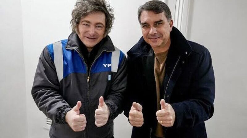 Milei suma tres escalas para respaldar a la derecha en la región: primera parada, Brasil