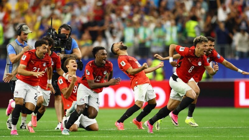 Egipto le ganó a Australia por penales y sería rival de Argentina si pasa a Cabo Verde