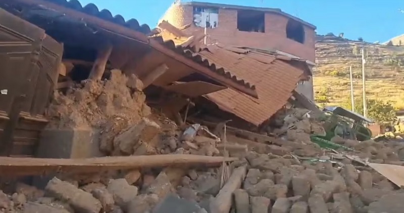 Sismo de 5.1 en Perú: movimiento telúrico provocó derrumbes, varios fallecido y decenas de heridos